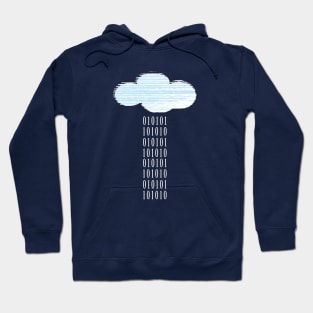 Binary Rain Hoodie